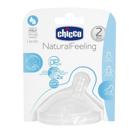 D-Natural Feeling Teat 2m+ Medium Flow 1pc  