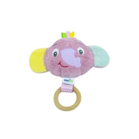 BABYJEM MINI ELEPHANT TOY / ROSE COLOR