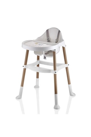 BABYJEM BABY HIGHCHAIR ECRU