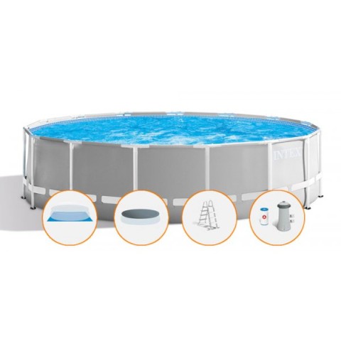 26726 INTEX PRISM Frame Pool Set D (4.27 x 1.07m) S21