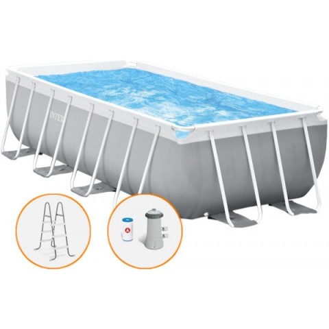 26784 INTEX Prisma Frame Rectangular Pool Set (3.00 x 1.75 x 0.80m)  S18