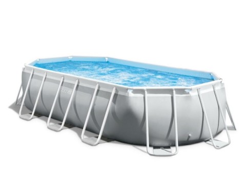 26796 INTEX PRISM Frame Oval Pool Set (5.03 x 2.74 x 1.22m) S218