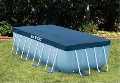 INTEX 28037  Rectangular Pool Cover 4.00 x 2.00m S22