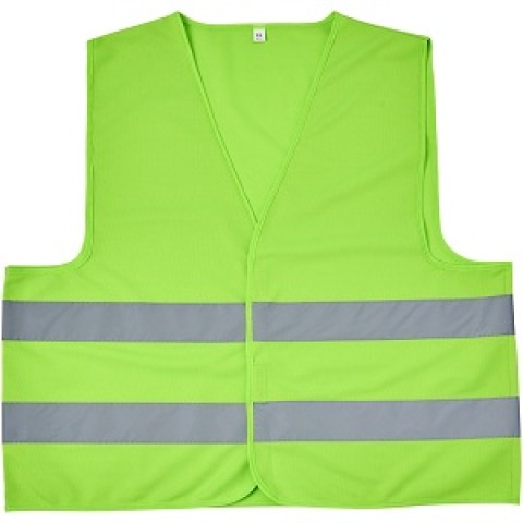 HIGH VISIBILITY WAISTCOAT GREEN 24pcs