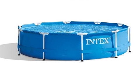 INTEX 28202 Metal Frame Pool w filter pump D(3.05 x 0.76m) S21