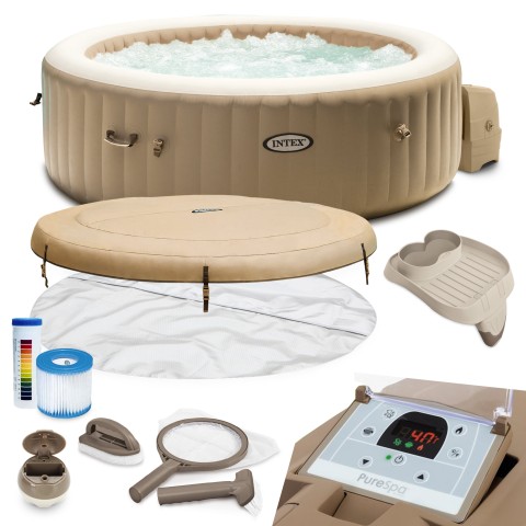 INTEX 28428 PURESPA Bubble Massage 216X71cm Round 6pers S21