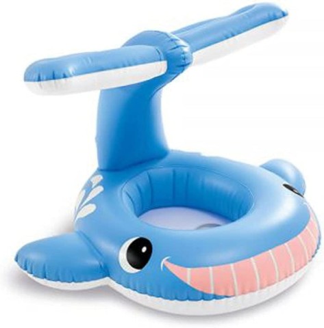 INTEX 56591NP INFLATABLE WHALE LIFE FLOAT FOR BABY