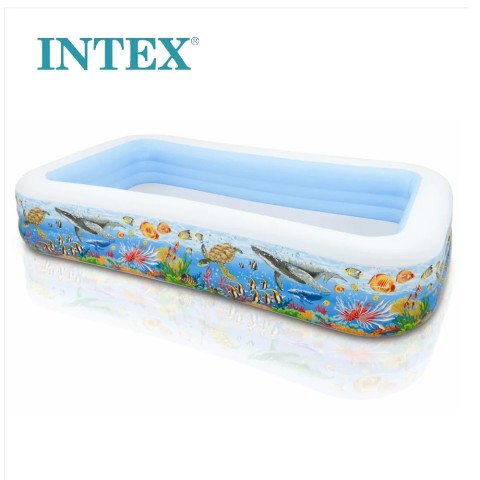 INTEX 58485P TROPICAL REEF SWIM CENTER  FAMILY POOL (305*183*056CM) S18