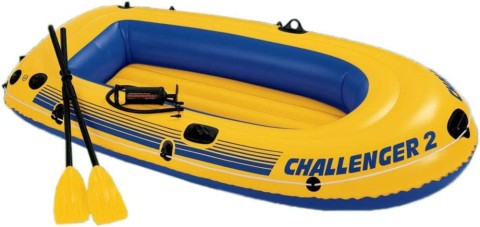 INTEX 68367 CHALLENGER 2 BOAT SET (236*141*41CM) 200KG S19