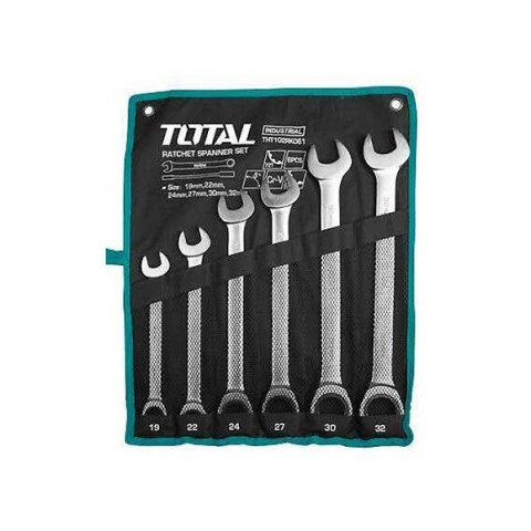 Ratchet Spanner Set x6Pcs