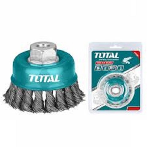 Cup Twist Wire Brush 4"