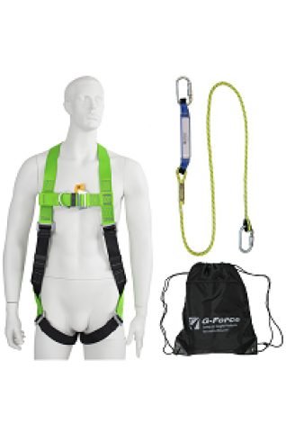 SAFETY HARNESS WITH SHOCK ABSOBER KIT