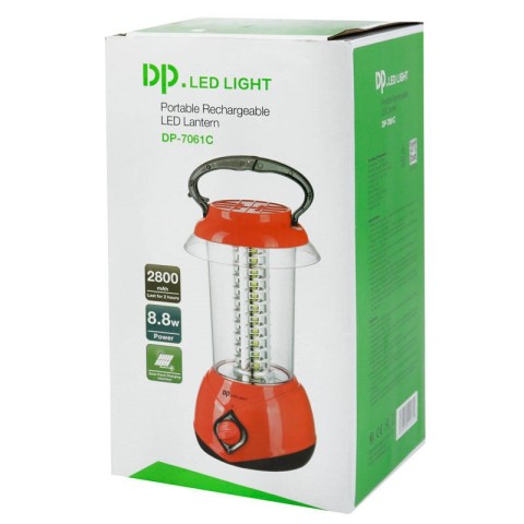 DP LED LIGHT PORTABLE RECHARGEABLE LED LANTERN