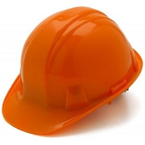 ORANGE PROTECTION HELMET