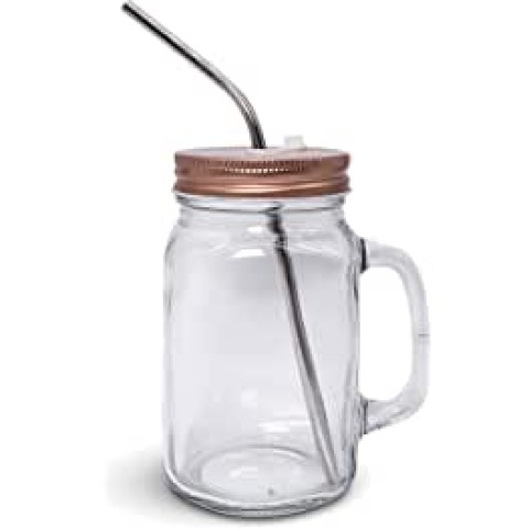 GLASS ICE JAR