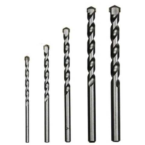 MASONRY DRILL SET OF 5 (4, 5, 6, 8, 10MM)