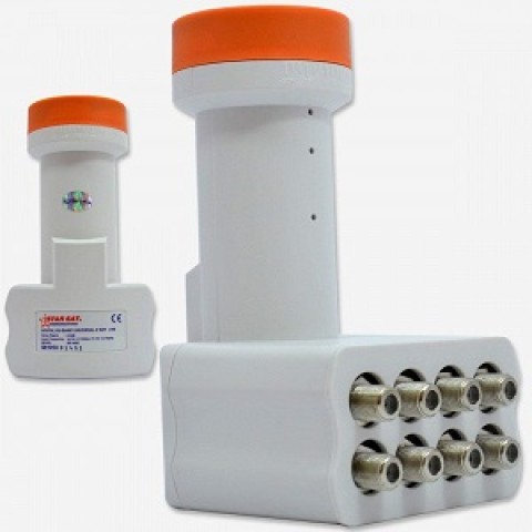 STARSAT COMMUNICATION DIGITAL KU-BAND UNIVERSAL 8 WAY LNB