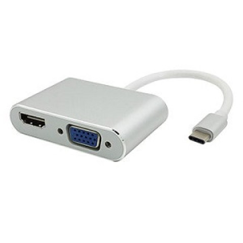 TYPE C TO HDMI + VGA