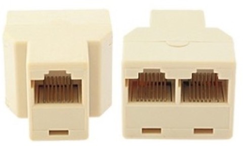 1 to 2 Way RJ45 Splitter